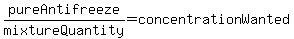 pureAntifreeze%2FmixtureQuantity=concentrationWanted