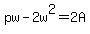 pw-2w%5E2=2A