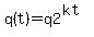 q%28t%29=q2%5E%28kt%29