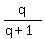 q%2F%28q%2B1%29%29