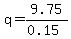 q=+9.75%2F%280.15%29