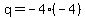 q=-4%28-4%29