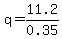 q=11.2%2F0.35