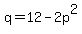 q=12-2p%5E2