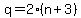 q=2%28n%2B3%29