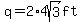 q=2%2A4sqrt%283%29ft