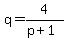 q=4%2F%28p%2B1%29