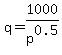 q+=+1000%2Fp%5E0.5