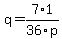 q+=+7%2F36%2A1%2Fp