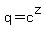 q+=+c%5Ez