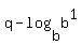 q+-+log%28b%2Cb%5E1%29