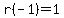 r%28-1%29+=+1