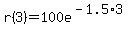 r%283%29+=+100e%5E%28-1.5%2A3%29
