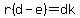 r%28d-e%29=dk