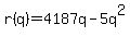 r%28q%29+=4187q-5q%5E2