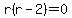 r%28r-2%29+=+0