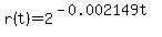 r%28t%29+=+2%5E%28-0.002149t%29