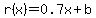 r%28x%29=0.7x%2Bb