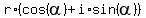 r%2A%28cos%28alpha%29+%2B+i%2Asin%28alpha%29%29
