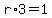 r%2A3=1