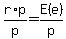 r%2Ap%2Fp=E%28e%29%2Fp