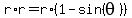 r%2Ar=r%2A%281-sin%28theta%29%29