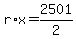 r%2Ax+=+2501%2F2