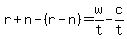 r%2Bn-%28r-n%29=w%2Ft-c%2Ft