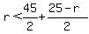 r%3C45%2F2%2B%2825-r%29%2F2