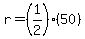 r=%281%2F2%29%2A%2850%29