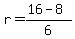 r=%2816-8%29%2F6