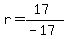 r=%2817%29%2F%28-17%29