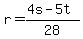 r=%284s-5t%29%2F28
