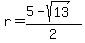 r=%285-sqrt%2813%29%29%2F2