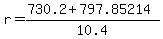 r=%28730.2%2B797.85214%29%2F10.4