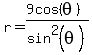 r=%289cos%28theta%29%29%2Fsin%5E2%28theta%29