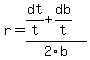 r=%28dt%2Ft%2Bdb%2Ft%29%2F2b