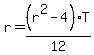 r=%28r%5E2-4%29T%2F12