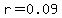 r=+0.09