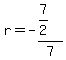 r=-%287%2F2%29%2F7