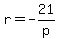 r=-21%2Fp