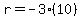 r=-3%2810%29