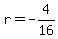 r=-4%2F16