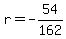 r=-54%2F162