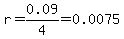 r=0.09%2F4=0.0075