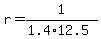 r=1%2F%281.4%2A12.5%29