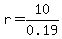r=10%2F0.19