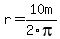 r=10+m%2F2pi