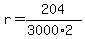 r=204%2F%283000%2A2%29