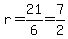 r=21%2F6=7%2F2